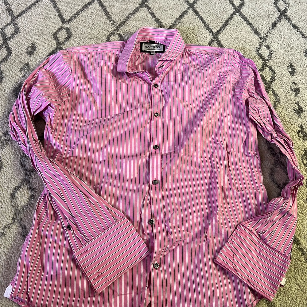 Mens express XL Button Down Shirt